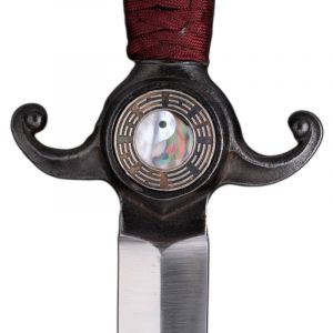 Parierstange One-Piece Forged Tai Chi Schwert Drachen Yin Yang